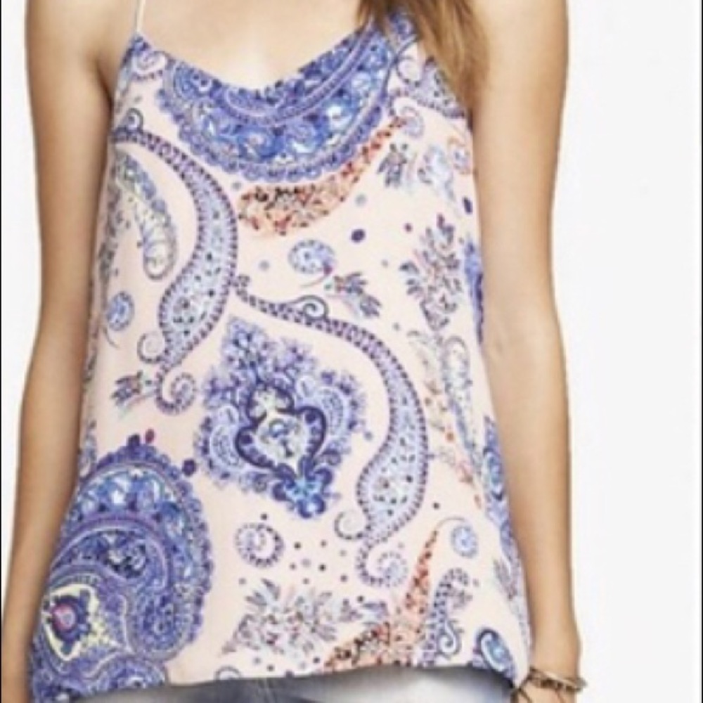 Express Barcelona paisley tank